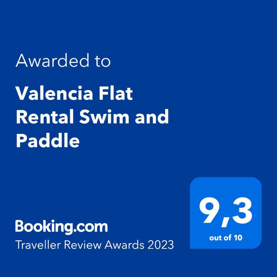 Valencia Flat Rental Swim And Paddle Exterior photo